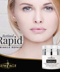 New Age Retinol Cream Neck & Facial Moisturizer Serum with Hyaluronic Acid, Vitamin E - Anti Aging Formula Reduces Wrinkles, Fine Lines-Day and Night Cream 1.7 Fl Oz - 2 Pack - Retinol