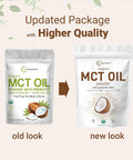 Micro Ingredients Organic MCT Oil Powder with Prebiotic Fiber1 Pound(16 Ounce) Fast Fuel for Body and Brain C8 MCT Oil for Coffee Creamer No GMOs Keto Diet Vegan