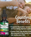 Nature'S Answer Horehound Herb Drops with Organic Alcohol 1-Fluid Ounce | Respiratory Support | Promotes Healthy Lungs