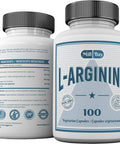 Mill Bay L-Arginine Amino Acid Supplement with L-Citrulline Workout Supplement. 100 Capsules (482mg).