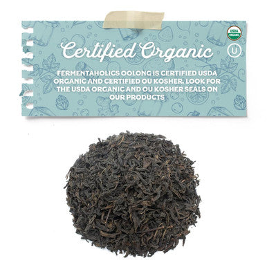 Fermentaholics Usda Organic Loose-Leaf Oolong Tea - Perfect For Homebrewing Kombucha Hot Tea And Iced Tea - Ou her Premium Taste Aroma And Flavor