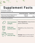 Micro Ingredients Black Seed Oil 2000 mg with Vitamin D3 1000 IU 240 Softgels | Cold Pressed - Nigella Sativa Pills from Egypt Virgin Oil Odorless Non-GMO & No Gluten