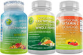 Overall Boosting Health Support Liposomal Vitamin C 1500Mg Vegan Whole Food Multivitamin With Iron Liposomal Vitamin C Liquid Gel 1100Mg For Enhanced Absorption And Bioavailability
