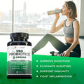 SBO Probiotic Organic Greens Superfood Blend Vegan Probiotics 50 Billion CFUs Per Serving Organic Spirulina Kale Broccoli Spinach for Improved Digestion and Immunity ShelfStable Supplement