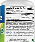 Best Naturals Vitamin D3 2000 IU (50 mcg) - 100 Tablets - 100 Days Supply - Helps Support Immune Health Strong Bones and Teeth & Muscle Function (100 Count (Pack of 1))