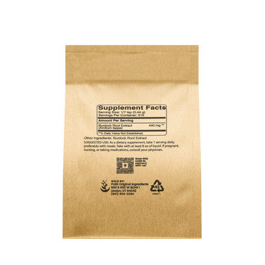 PURE ORIGINAL INGREDIENTS Burdock Root And Bladderwrack Powder Bundle, 8 Oz Each, Lab-Verified, Herbal Supplements