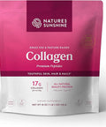 Nature'S Sunshine Collagen Powder Type I and III Grass Fed and Pasture Raised Premium Bovine Collagen Peptides 18 Oz