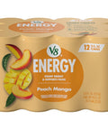 V8 Energy Strawberry Banana Juice Energy Drink, 8 fl oz Can (24 Pack)