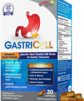 Labo Nutrition Gastricell - Eliminate H. Pylori Relieve Acid Reflux & Heartburn Regulate Gastric Acid Natural Treatment Target The Root Cause Of Recurring Gastric Problems Probiotic