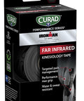 Curad Performance Series Far Infrared Kinesiology Tape Black