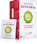 Nutra Tea NUTRAGLYCEMIA - Glycemia Tea | Bitter Melon Tea - Includes Bitter Melon Fenugreek & Banaba Leaf - 60 Enveloped Tea Bags - by - Herbal Tea - (3 Pack)
