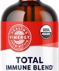 Vimergy Total Immune Blend Tm* Fast-Absorbing Immune Support All-Season Zinc Thyme & Mullein Drops Non-Gmo Vegan Usda Organic 57 Serv (115 Ml)