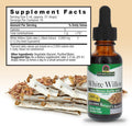 Nature'S Answer Natures Answer White Willow Bark Extract 1 Ounce - Alcohol Non GMO Gluten Vegetarian - Daily Supplement for Joint Support & Function - Made in The USA Organic White Willow Bark