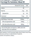 Vital Nutrients - Ultra Pure Fish Oil 1400 (Pharmaceutical Grade) - Deep Sea Liquid Fish Oil Cardiovascular Support Natural Lemon Flavor - 200 ml per Bottle