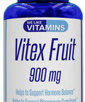 Vitex 900mg 200 Capsules Vitex Chasteberry Supplement for Women Helps to Support Womans Health, Fertility, Hormonal Balance for Women, Menopause Support, and PMS Symptoms