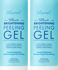 Ebanel Exfoliating Face Scrub Peeling Gel 2 Pack, Brightening Moisturizing Cleanser, Dead Skin Remover For Face, Exfoliating Facial Wash With Centella, Hyaluronic Acid, Vitamin C & E