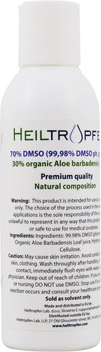 Heiltropfen DMSO Gel with Aloe Vera | 5 Oz - 150 g | DMSO Cream | High Purity