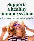 MegaFood Daily C-Protect Nutrient Booster Powder - Immune Support - Vitamin C Powder - Drink Mix With Vitamin C Real Food & Herbs - Vegan Non-Gmo Without 9 Food Allergens - 2.25 Oz (30 Servings)