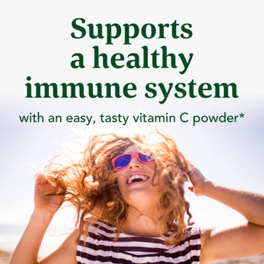 MegaFood Daily C-Protect Nutrient Booster Powder - Immune Support - Vitamin C Powder - Drink Mix With Vitamin C Real Food & Herbs - Vegan Non-Gmo Without 9 Food Allergens - 2.25 Oz (30 Servings)