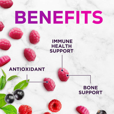 Nature'S Nutrition Zinc Gummies for Adults 50 mg - High Absorption Bone Skin & Immune Health Support Gummy & Antioxidant Chewable Supplement - Non-GMO Vegan & Gluten Zinc Vitamin Mixed Berry Flavor - 120 Gummies