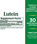 Nature's Bounty Lutein Pills Eye Health Supplements And Vitamins Support Vision Health 40 Mg 30 Softgels