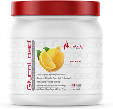 Metabolic Nutrition Glycoload 100% Micronized Cyclic Cluster Dextrin Carbohydrate Powder Muscle Glycogen Loading Carbohydrate Pre Intra Post Workout Supplement 600 gm 30 servings