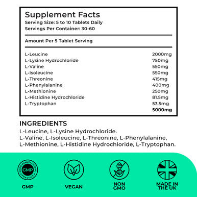 Love Life Supplements Essential Aminos - 300 tablets