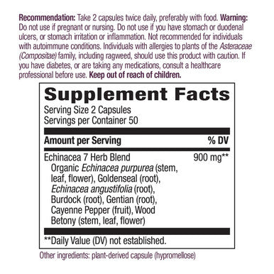 Nature'S Way Premium Blend Ecea Goldenseal 900 Mg Per Serving 100 Vcaps