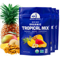 Mavuno Harvest Organic Dried Fruit Variety Pack | Dried Mango, Papaya, Pineapple, Banana, Jackfruit, & Tropical Mix | Healthy, Vegan, No Sugar Added, Non GMO Snacks for Kids & Adults | 2 Ounce, 6 Pack