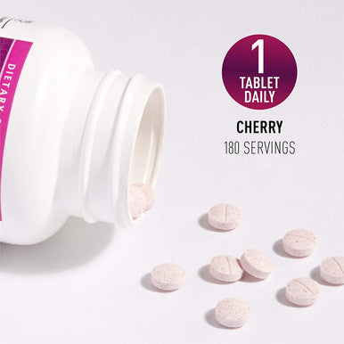 Natural Factors Vitamin B12 Methylcobalamin 1000 mcg Chewable Support for Energy and Immune Health Vegetarian 180 tablets 180 Tablets