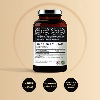 2 Pack Naturebell Mucuna Pruriens Capsules 1500Mg Per Serving Made With Mucuna And Ashwagandha 240 Capsules 2 In 1 Formula Contains Mucuna Pruriens Seeds For Mood Mind And Brain Health