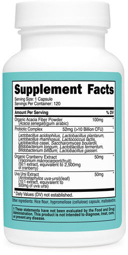 Nutricost Probiotic for Women 10 Billion CFU 120 Capsules