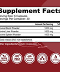 Left Coast Performance Grass Fed Bovine Blood and Beef Liver Supplement 100% Grass Fed New Zealand Pasture Raised Beef Organs - Natural Blood Builder Non GMO Freeze Dried 180 Capsules