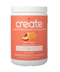 Create Creatine Monohydrate Gummies for Men & Women | 1.5g Creatine per Gummy for Muscle Strength Endurance Recovery & Focus | Vegan Non-GMO Gluten-Free | Premium Sour Peach Flavor | 90 Count