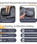 Heated Shoulder Wrap With Massage, Portable Heated Shoulder Brace For Women Men, Cordless Vibration Shoulder Heating Pad For Neck And Shoulder, 3 Heating Setting Shoulder Massager Wrap Braces