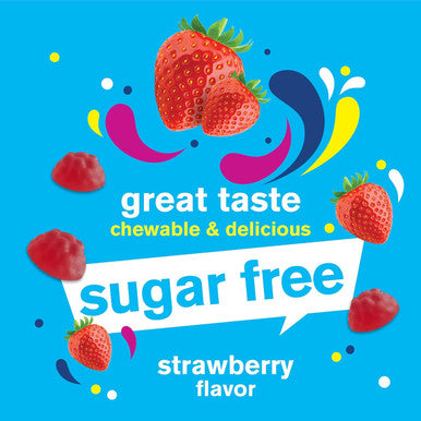 Multivitamin Sugar Gummies With Ginseng, Vitamin A, C, D3, E, B12, B6, B1, B2, B5, Niacin, Folic Acid, Biotin, Iodine, Zinc, Chromium, Molybdenum, Lycopene, Inositol - Vegan - 60 Gummies