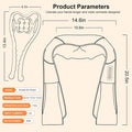 Neck Massager For Pain Relief Deep Tissue - Back Massager Deep Tissue Kneading Massager With Heat,Electric 4D Massage Pillow,Shiatsu Back And Neck Massager(Not Cordless)