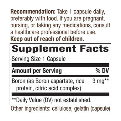 Nature'S Way Boron Complex, Supports Bone Health*, 100 Capsules