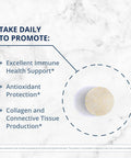 Metagenics Bundle - Ultra Potent-C Chewable & D3 5000 + K - 90 Tablets of Ultra Potent-C Chewable for Immune & Antioxidant Support - 60 Softgels of D3 5000 + K for Immune Heart & Bone Health
