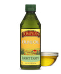 Pompeian Light Taste Olive Oil, High Heat Cooking, Baking & Sauteing, High Smoke Point, 32 Fl Oz