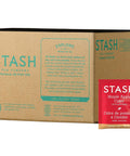 Stash Tea Peppermint Herbal Tea, Box of 100 Tea Bags | Cooling, brisk peppermint flavor with refreshing herbal notes, Non-GMO Project Verified and foil-sealed freshness