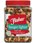 Fisher Snack Hunger Fighter Bulk Trail Mix, 38 oz (Pack of 1), Peanuts, Almonds, Dried Sweetened Cranberries and Soy Nuts, Snacks for Adults and Kids, Dried Fruit, Healthy Snacks for Adults