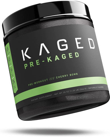 Kaged Muscle Pre Workout Powder Preworkout for Men & Pre Workout Women, Delivers Intense Workout Energy, Focus & Pumps; Supplements, Cherry Bomb, Natural Flavors