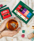 Vahdam Assorted Black Tea Sampler Set (5 Flavors 20 Tea Bags) Gluten Non GMO | Tea Variety Pack - Long Leaf Pyramid Black Tea Bags Variety Pack | s for Women & Men Tea Set