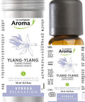 Le Comptoir Aroma Huile Essentielle Biologique D'Ylang-Ylang - 100% Biologique, Pure Et Naturelle. Made In France. Organic Essential Oil Of