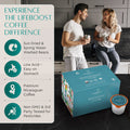 Lifeboost Medium Roast Low Acid Coffee K Cups Single Origin Mold Free Non GMO Organic Coffee Pods Compatible with Keurig and Keurig 2 Machines 10 Count