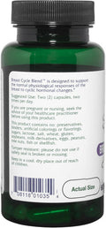 Vitanica Breast Cycle Blend Breast Cycle Support Iodine Borage Seed Oil Chaste Tree Berry (Vitex) Dandelion Vegan/Vegetarian 60 Capsules