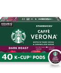 Starbucks K-Cup Coffee Pods, Dark Roast Hot or Iced Coffee, French Roast, 96 Keurig Pods