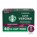 Starbucks K-Cup Coffee Pods, Dark Roast Hot or Iced Coffee, French Roast, 96 Keurig Pods