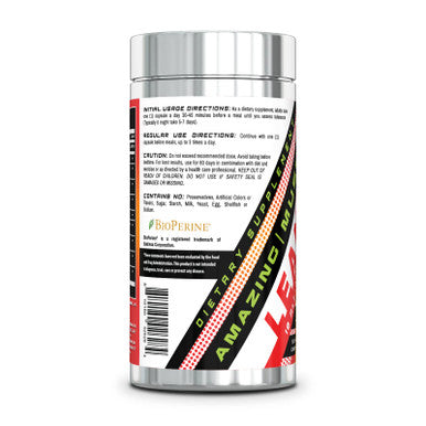 Amazing Muscle Lean 10 Burner - 90 Capsules - 30 Servings - Helps To Preserve Muscle Tissue - Provides Metabolism & Energy Support